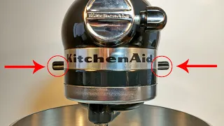 KitchenAid Mixer Replacement Knobs for Speed Control and Tilt Lock Levers - Black or White