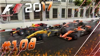 F1 2017 КАРЬЕРА #108 - СЛОЖНЫЙ ЭТАП В БАКУ ПОД ДОЖДЕМ