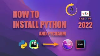 How to install Python and PyCharm on Apple MacBook Air M1 macOS #howtoinstallpython 100% working