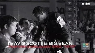 Travi$ Scott And Big Sean Perform Unreleased Track "1975"