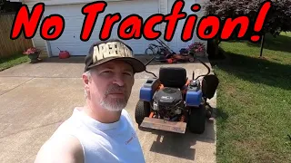 How to fix mower traction issues