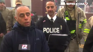 VIDEO NOW: Providence Mayor Elorza, Public Safety Commissioner Paré  on the standoff