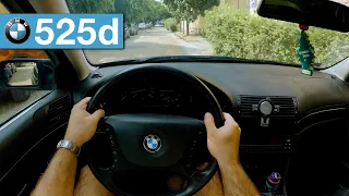 2002 BMW 525d [E39] /2.5 163HP/ POV Test Drive EP19 – BAJOR YOUNGTIMER