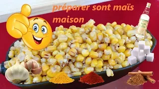 Comment bien préparer sont maïs pour la carpe*+petites astuces*