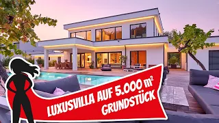 Luxury villa on 5,000 sqm of land from Luxhaus | House building heroes