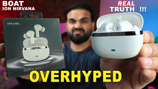 The Shocking Truth About Boat  Ion Nirvana || Overhyped or Worth it ?Best Earbuds Under 2000 ?