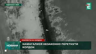 😠ВТІКАЧІ УХИЛЯНТИ: на Одещині п'ятеро чоловіків вночі ховалися від дрона у лісі