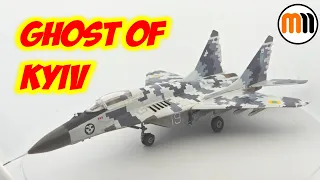 Digital Camo with no airbrush - Building ICMs Mig-29 "Ghost of Kyiv"