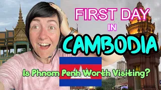 Cambodia is CRAZY! 🇰🇭 My first day in Phnom Penh was NOT what I expected! 🤯 Travel VLOG 2023 ✈️