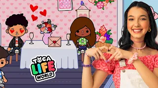 O PRIMEIRO ENCONTRO DA SARA NO VALENTINE'S DAY (Toca Life World) | Família Luluca