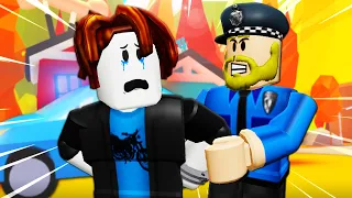 He Was Arrested For Being A Noob In Adopt Me?! A Roblox Movie (Story)