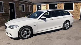 **2017 ‘66’ BMW 520D M SPORT ESTATE** WALK AROUND QCARS.CO.UK