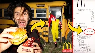 (ACTUALLY WORKED!) DONT SPEND $6.66 AT MCDONALDS AT 3AM OR RONALD MCDONALD WILL APPEAR! (MUST WATCH)