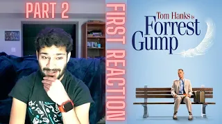 Watching Forrest Gump (1994) FOR THE FIRST TIME!! || Part 2!