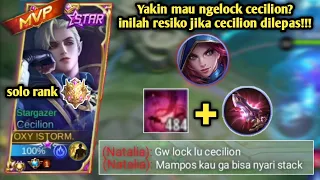 RESIKO JIKA CECILION DI LEPAS DI PATCH INI!!! - DAMAGE TERLALU HARAM - BUILD CECILION TERSAKIT 2022