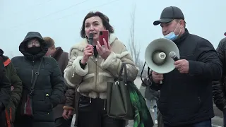 Митинг в Никольском против добычи циркония 11 02 2021