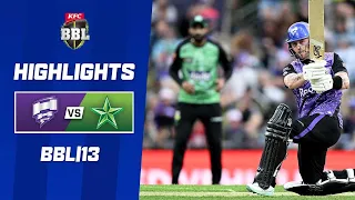 Hobart Hurricanes v Melbourne Stars | BBL|13