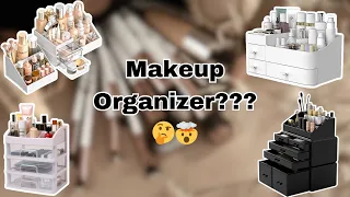 Which is the best makeup organizer ??? 🤯🤔