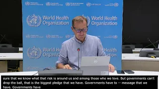 Media briefing on global health issues 25 August 2023