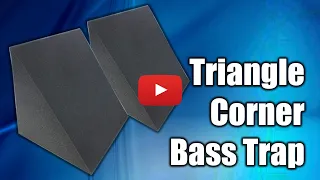 Acoustic Treatment: Unboxing Triangle Corner Bass Trap Acoustic Foam Panel Tiles