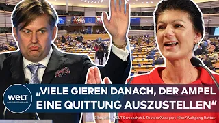 ANSPANNUNG ZUR EUROPAWAHL: Wahlzettel steht! Kleine Parteien hoffen auf Sprung ins EU-Parlament