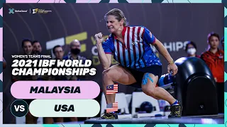 USA v Malaysia Women's Teams Final | 2021 IBF World Championships