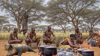 Hadzabe’s Ways Of Cooking and Hunting Tradition