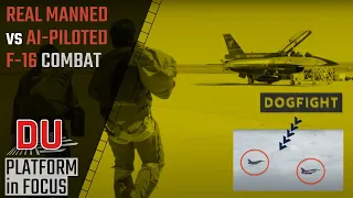 How #USAF & #DARPA have conducted real manned vs AI-piloted F-16 combat ?