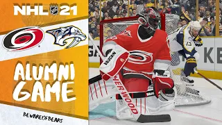 NHL 21 | Carolina Hurricanes vs. Nashville Predators | Alumni Game [Gameplay]