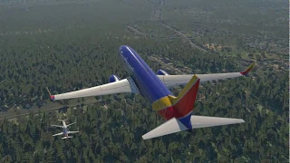 Xplane11 Mid-Air Collision