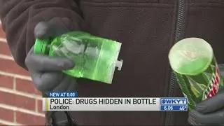 Police find drugs hidden in fake Mountain Dew bottle