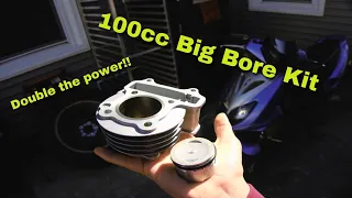 How To Install a 100cc Big Bore Kit (huge upgrade)