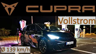 CUPRA BORN 77 kWh 2023 - Topspeed 🏁deutsche Autobahn! Reichweite...