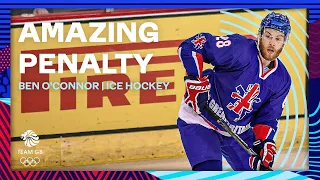 Ben O'Connor scores unbelievable Ice Hockey penalty | GB Ice Hockey