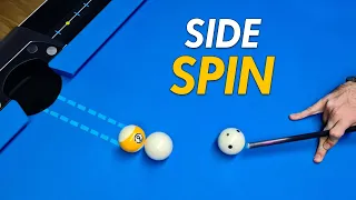 Using Side Spin to Simplify Aiming