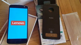 Motorola Z2 Force and Moto Insta Share Projector.