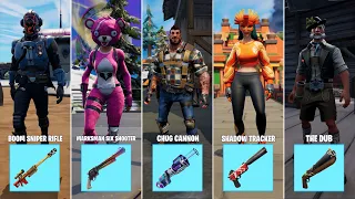 All Exotic Weapons Locations in Fortnite Chapter 3 Season 3!