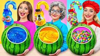 Ja vs Babcia — Kulinarne Wyzwanie | Fantastyczne Hacki na Jedzenie od Jelly DO Challenge