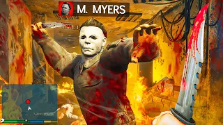 LÖSCH dein GTA 5 wenn du MICHAEL MYERS in der HORROR SCHULE findest (sehr gefährlich) GTA Roleplay