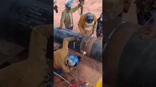 Trabajos en Gasoducto - Argentina  Video: Nelson Molina #welder  #welding  #pipeline