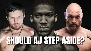 SHOULD ANTHONY JOSHUA ACCEPT STEP ASIDE FEE TO ALLOW OLEKSANDR USYK VS TYSON FURY FOR UNDISPUTED? 🤔💰