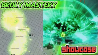 BROLY MASTERY SHOWCASE | Z Battlegrounds