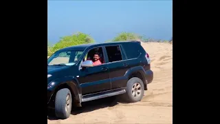 Drifting in desert 🏜 Toyota Land Cruiser Prado