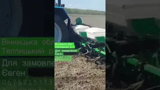 Посів соняшнику 2022 Сівалка пропашна УПС CORN 8