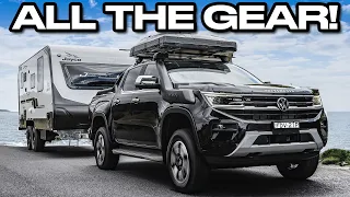 Lifted Suspension, Roof Tent & More! Testing New Amarok 2024 Accessories