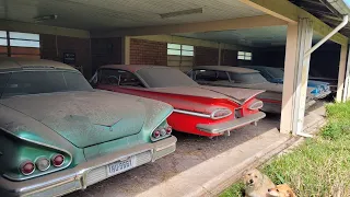 CARROS ANTIGOS RARÍSSIMOS QUE NUNCA VIMOS ANTES EM UMA GARAGEM GUARDADO A ANOS JÁ 😲