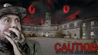 OVERNIGHT STEALTH CAMPING | Haunted Abandoned Asylum