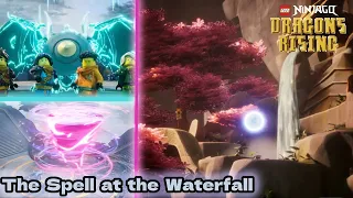 Ninjago Dragons Rising season 2 episode 5: The Spell at the Waterfall (REACTION VIDEO!)