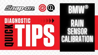 BMW® Rain Sensor Calibration Quick Tip | Training Solutions®