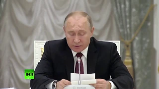 Путин о волонтёрах легендарного музея авиации в Монино